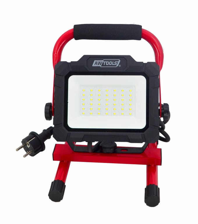 Awtools Serie - LED Bouwlamp - 30W - Draagbaar - H-vormige Basis