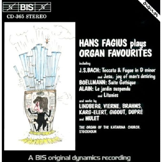 Hans Fagius - Toccata And Fugue In D Minor (CD)