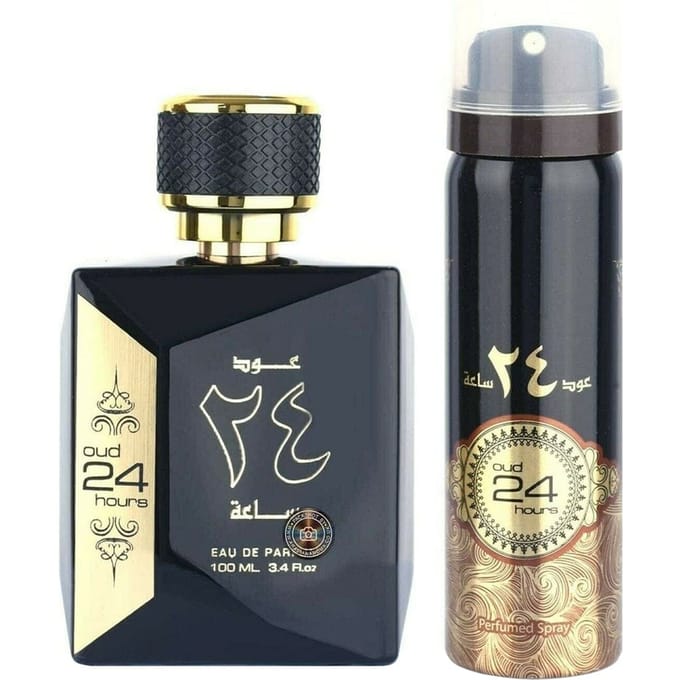 Ard Al Zaafaran Oud 24 Hours Giftset 150 ml - Edp Spray 100ml/Deo Spray 50ml
