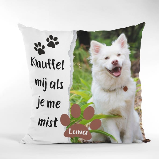 Knuffel mij als je me mist - 40 cm