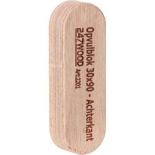 247WOOD opvulblok 30x90