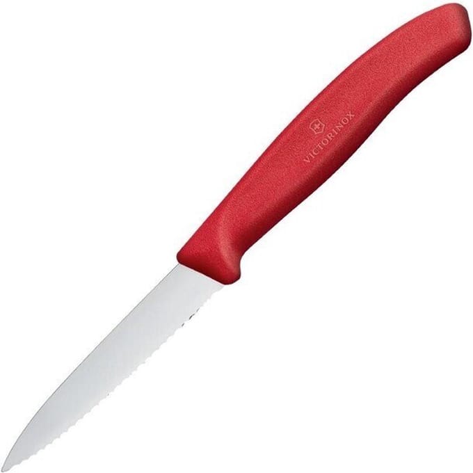 Victorinox SwissClassic Groentemes - 10 cm - Rood