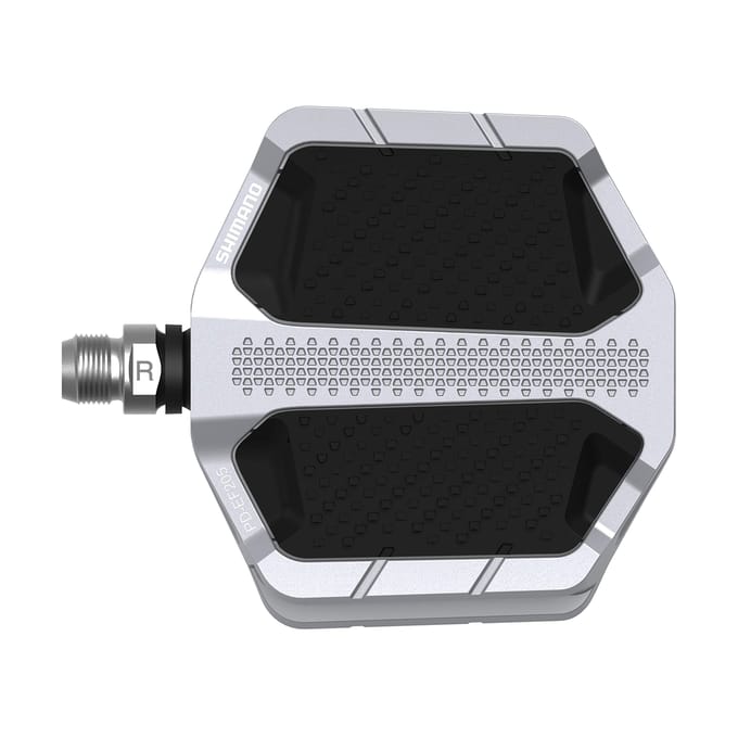 Shimano PD-EF205 Platform pedalen, zilver