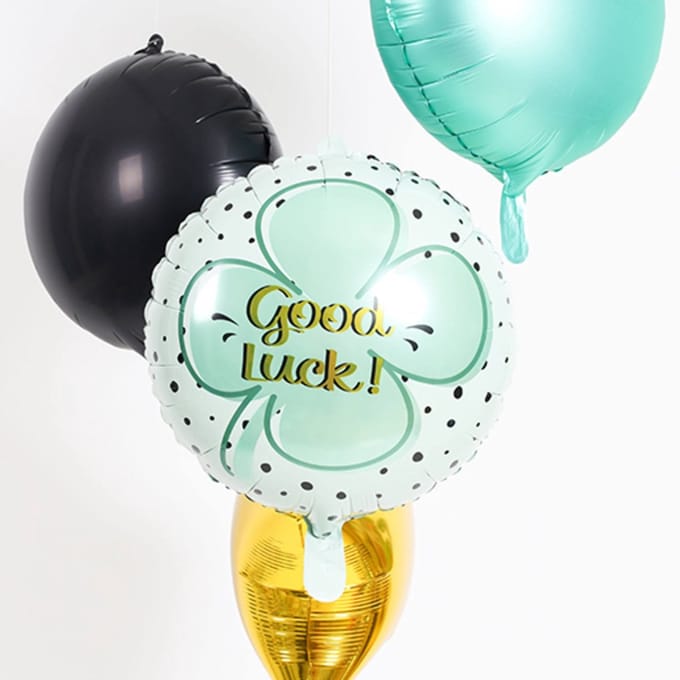 Folieballon Good Luck Klaver - 45 cm