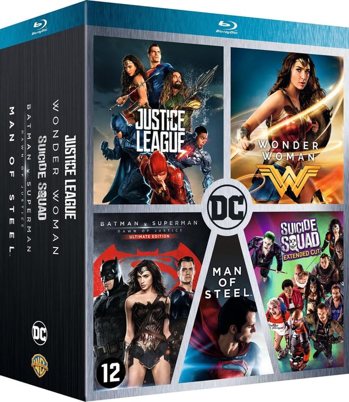 Dc Comics Movie Box (5 Films)