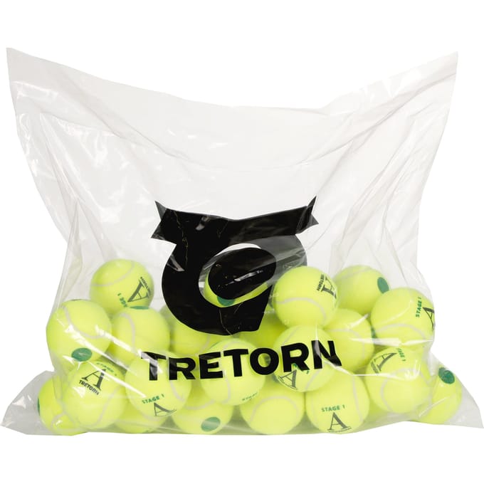 Tretorn Academy green Zak 36 stuks