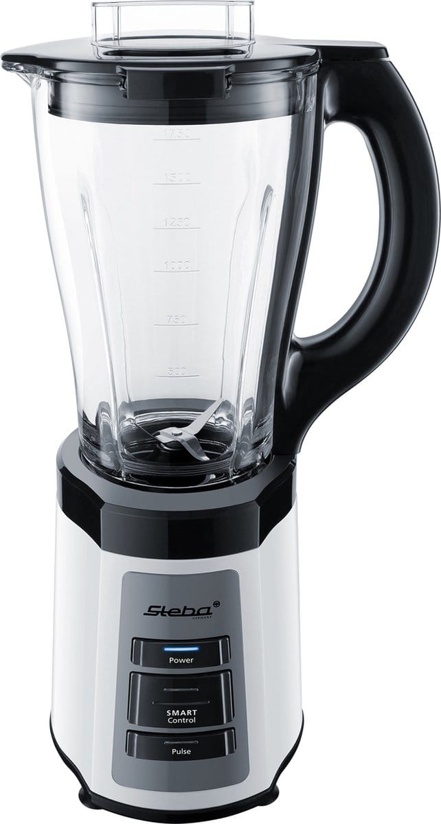 Steba MX600 blender - glazen kan - Smart Control-technologie - 1.75 liter inhoud - pulse functie