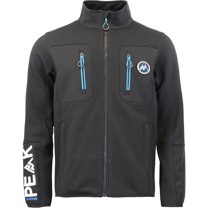 Fleece met softshell inzetstukken Peak Mountain Candy