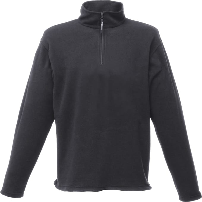Regatta Heren 170 Series Anti-pill Zip Neck Micro Fleece (Afdichting Grijs)