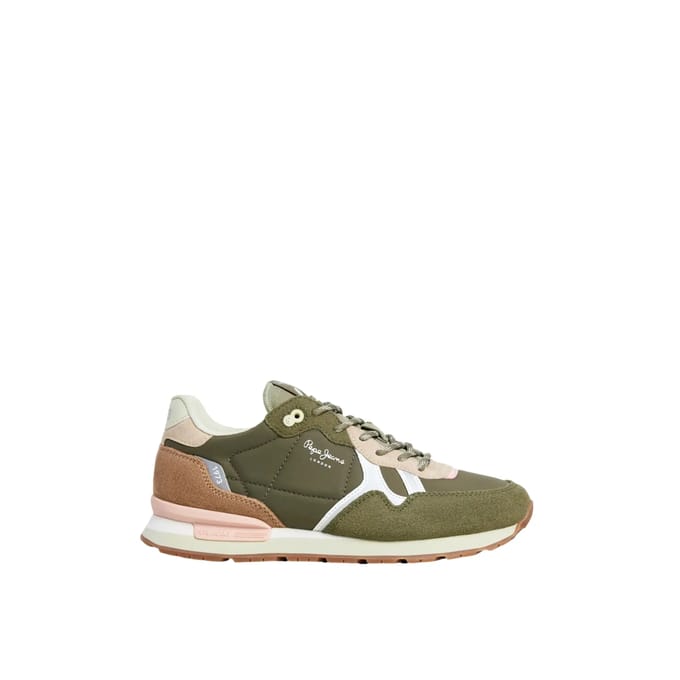 Pepe Jeans Brit City Schoenen Groen EU 40 Vrouw
