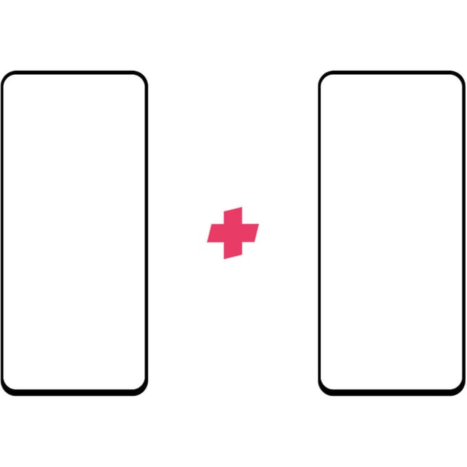 DuoPack: Xiaomi Poco X3 screenprotector gehard glas Edge to Edge
