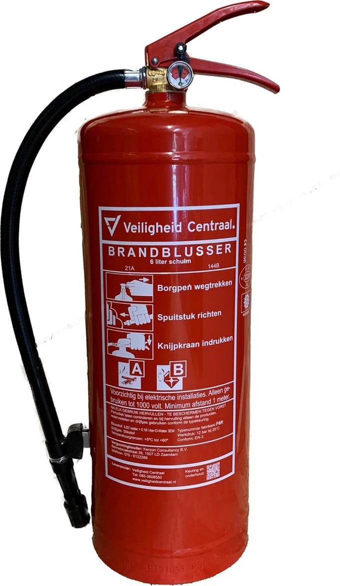 6 liter schuimblusser AB