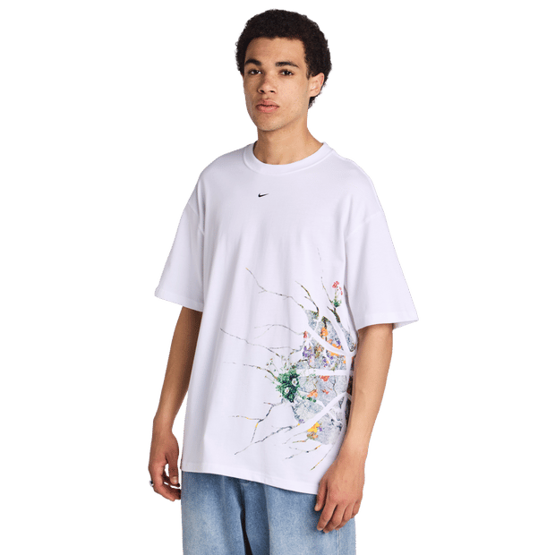 Nike Basketball T-shirt Wit K100
