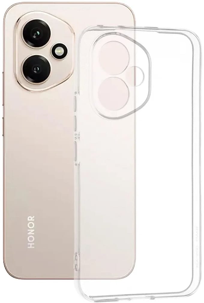 Hoesje geschikt voor HONOR 400 - Techsuit Clear Silicone Back Cover - Transparant