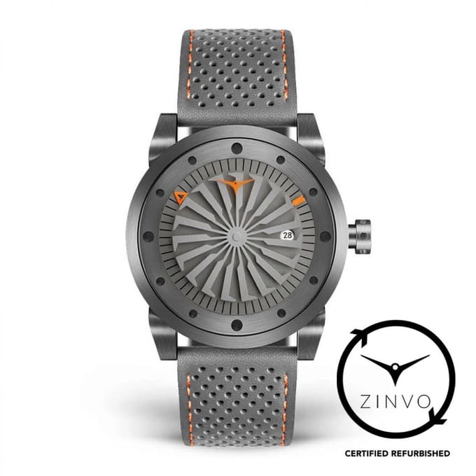 Archived Refurbished Zinvo Blade Rotating Turbine Automatic 44mm Edelstaal | Ethos 140