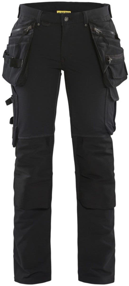 Blaklader Dames 4-weg stretch werkbroek 7198-1644 - Zwart - D20