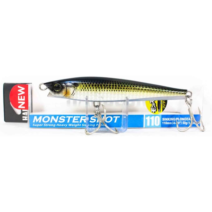 Yo Zuri Duel hardcore monstershot 110 zinkend kunstaas F1208-HKS (9532) white