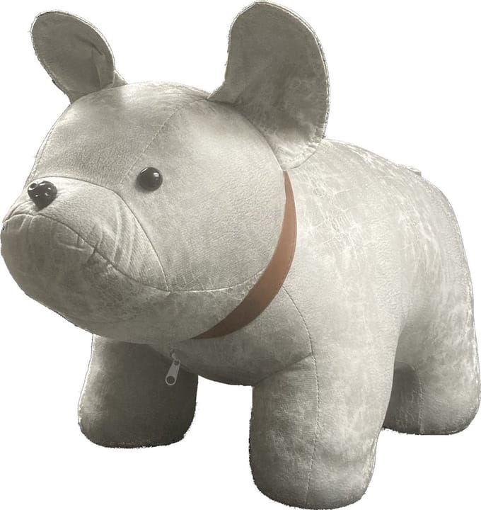 HOME SPIRIT Kruk Hond 55 x 27 x 30 cm van krukje stof