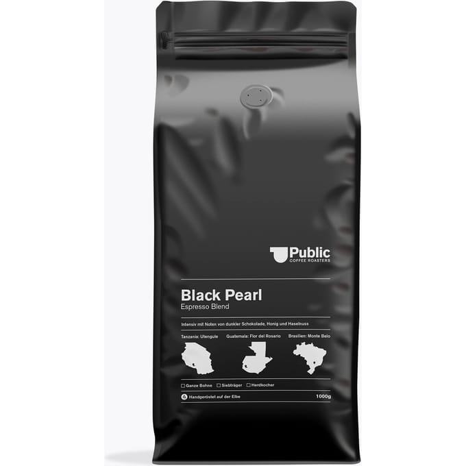 Public Coffee Roasters Black Pearl Espresso 1kg