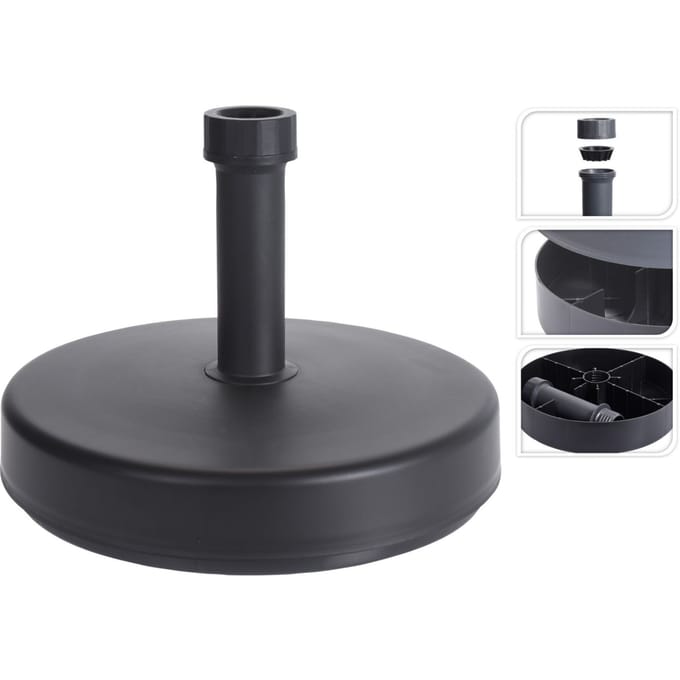 ProGarden - Parasolvoet - rond - 46 - cm - grijs