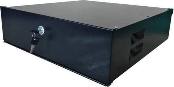 UMA LB4U - 4U stalen kluis - Ventilator - voor NVR en DVR