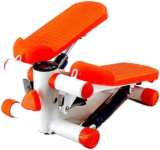 Mini Stepper - Twist Trainer - Thuisfitness - Digitaal Display - 250 lbs Max - Zwart