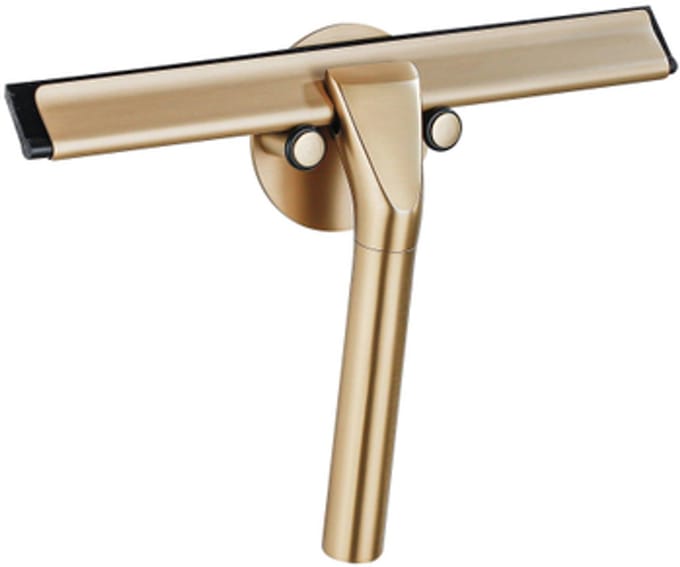 FugaFlow Eccelente Acces Glaswisser - houder - 22cm - Geborsteld Messing PVD (Goud)