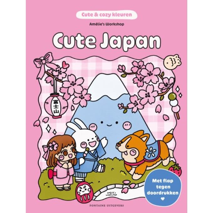 Cute & Cozy Kleuren - Cute Japan - Amélie’s Workshop