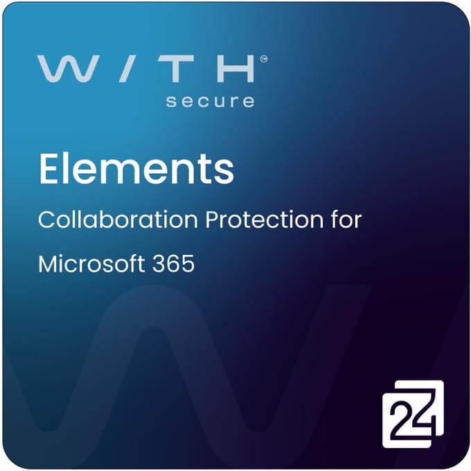 WithSecure Elements Collaboration Protection for Microsoft 365 1 Jaar 1 - 24 Gebruiker(s) Nieuwe Aankoop