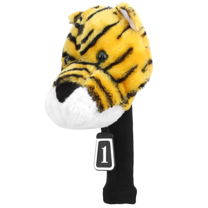 Golfclub Hoofdbedekking Dierenvorm Cartoon Beschermend Zacht Driver Hout Accessoires yellow