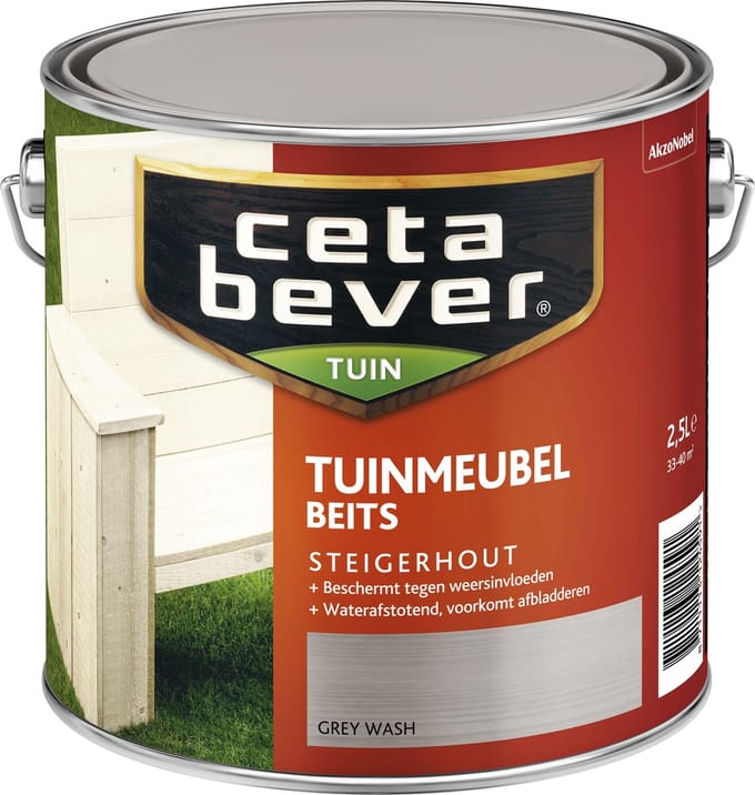 Cetabever Tuinmeubelbeits -Grey Wash - 2,5 liter