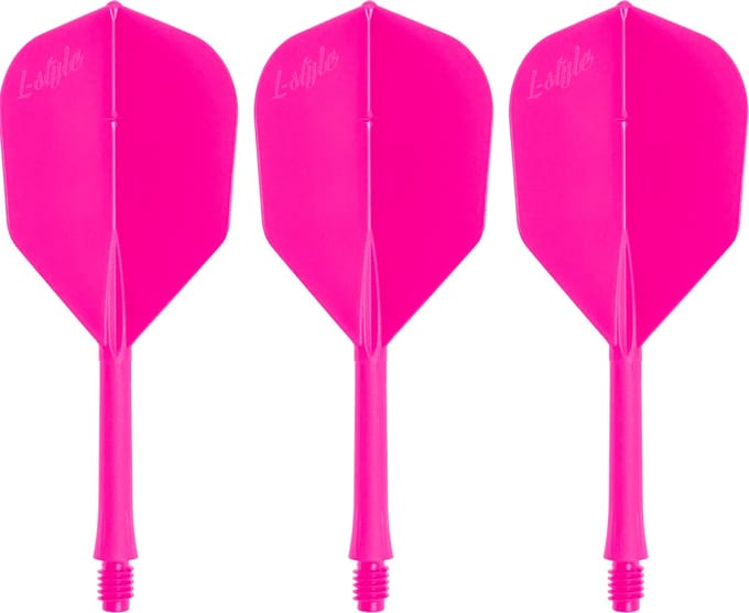 L-style Barflight Pink L3 260 Flight & Shaft combinatie