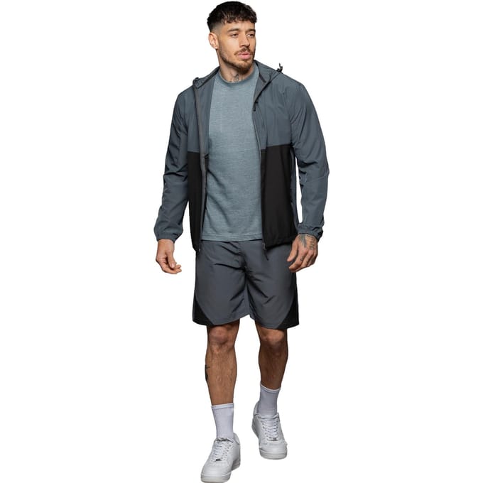 Kruze | Heren Geweven 3-Delig Set - T-Shirt/Jacket/Broekshorts