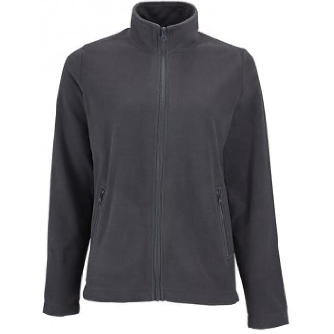 SOLS Dames/dames Normandische Fleece Jacket (Houtskool)