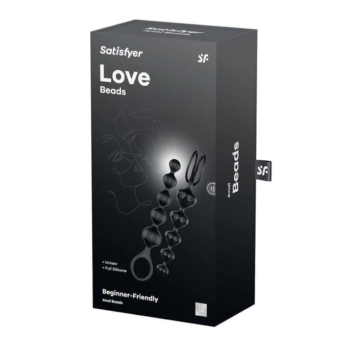 Satisfyer 'Love Beads' van siliconen, 20,5 cm
