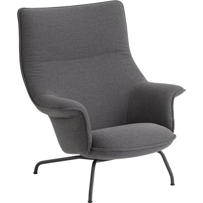 Muuto Doze Lounge Chair - grijs - Ocean 80