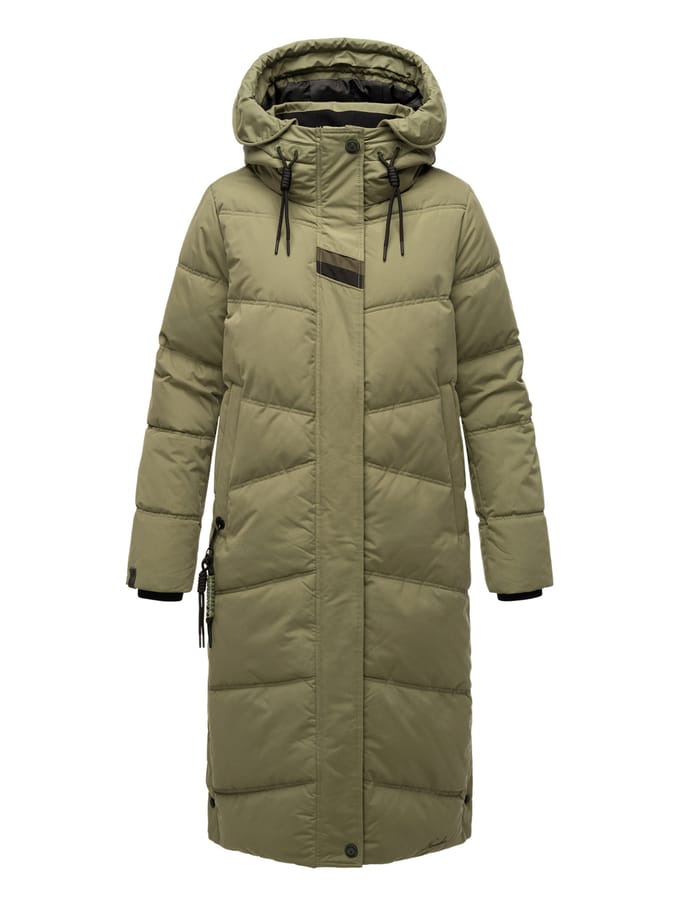 Navahoo dames winterjas Kuschelmausi – Extra Lang & Heerlijk Warm