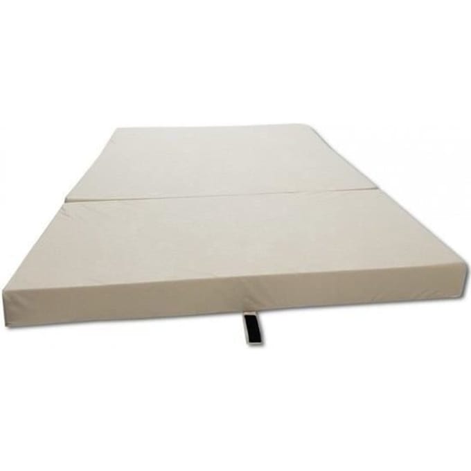 Opvouwbaar matras - Kamperen - 120 x 200 cm - Gemiddeld comfort - 2 persoons - Crème crème