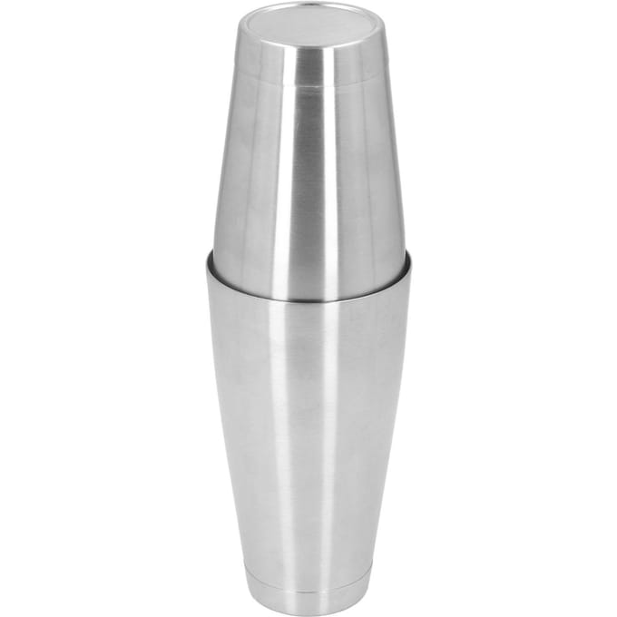 Cocktailshakerbekerset RVS Bartender Shaking Tins Bartending Mixgereedschap voor Bar gray