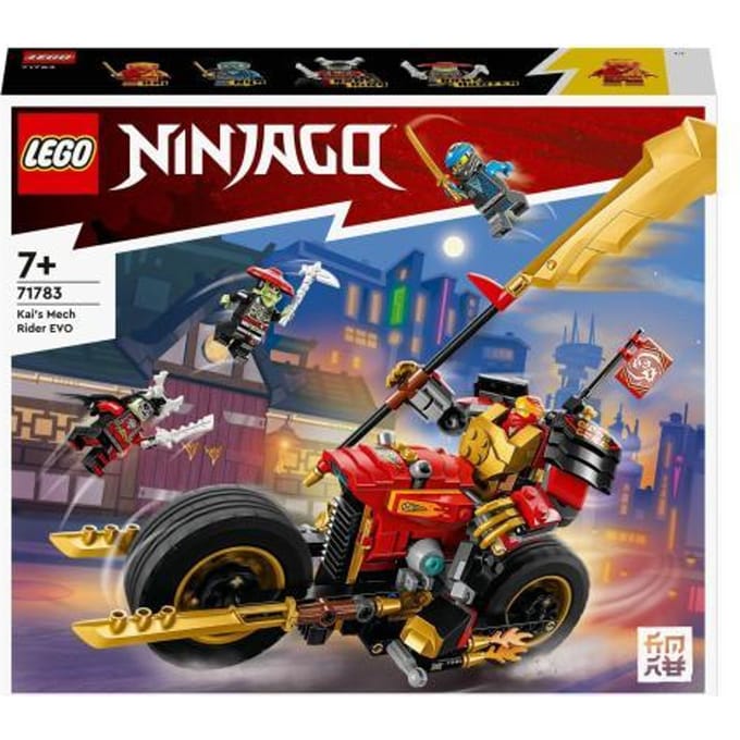 LEGO 71783 NINJAGO Kai’s Mech Rider EVO Set met Mecha Actiefiguur en Kai Poppetje