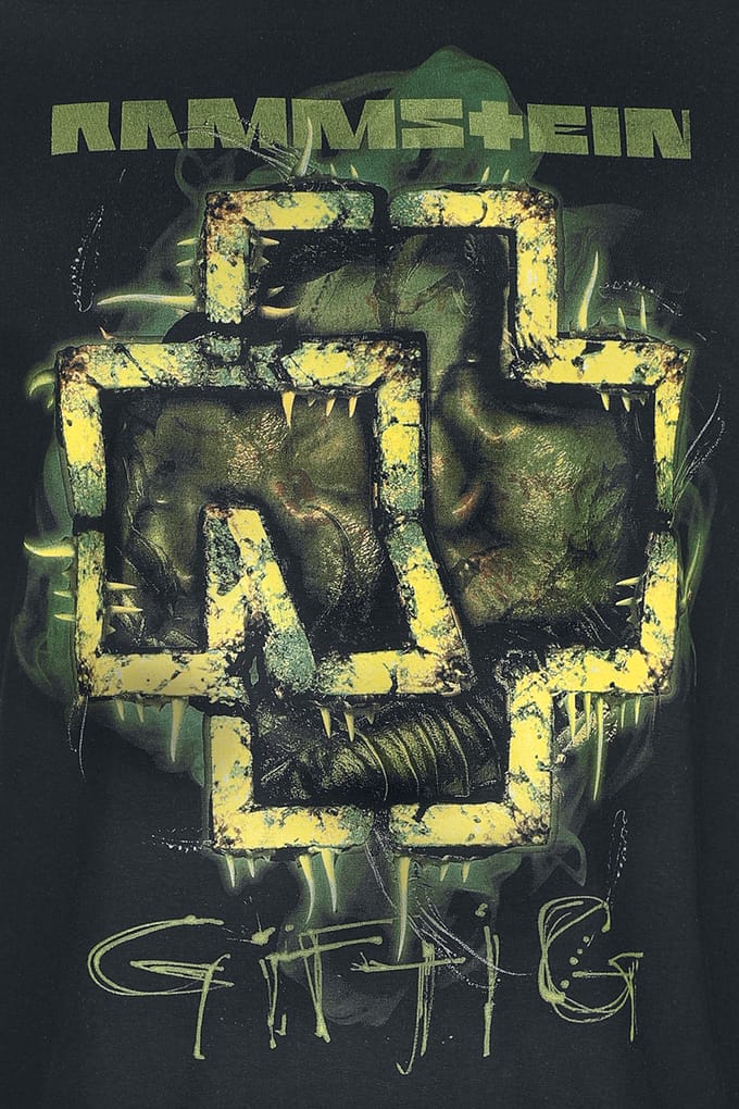 Rammstein T-shirt - Giftig - S tot 3XL - voor Mannen - zwart