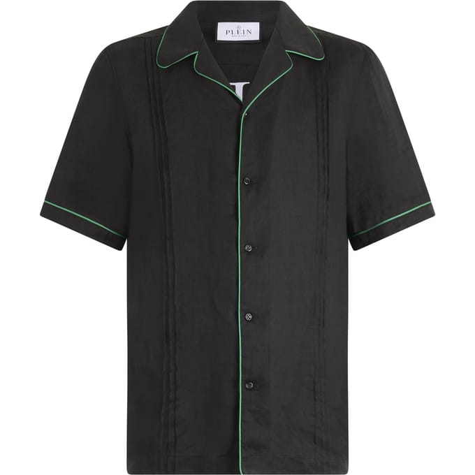 Linen Bowling Shirt Plein Tennis