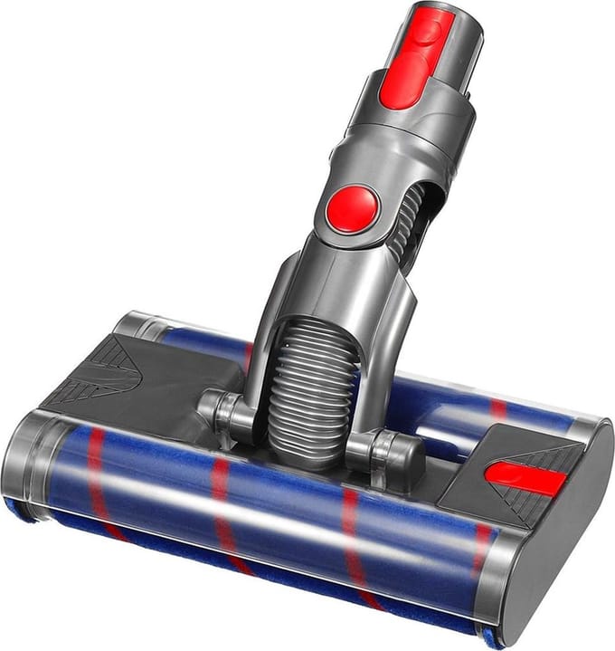Dubbele Zachte Rollerborstel geschikt voor Dyson V7, V8, V10, V11 en V15
