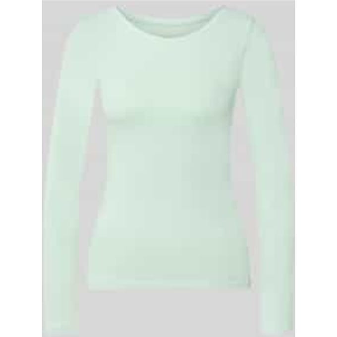 Shirt met lange mouwen van katoenmix