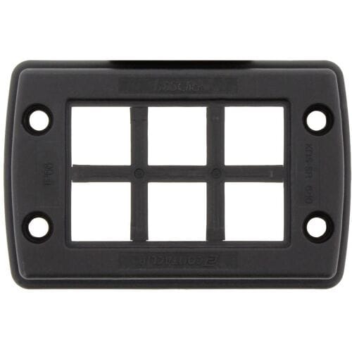CONTA-CLIP KDS-Set 6/10 BK Kabeldoorvoering Polyamide 6.6 Zwart 1 stuk(s)