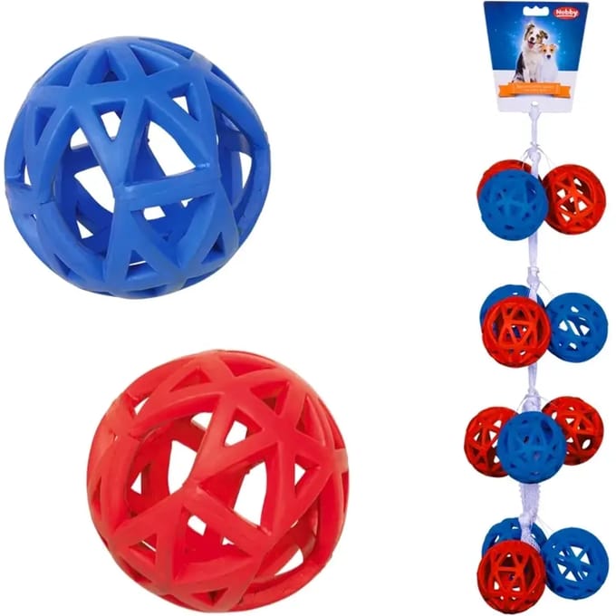 Pluche speelgoed voor honden Nobby Pet Gitterball (x12)
