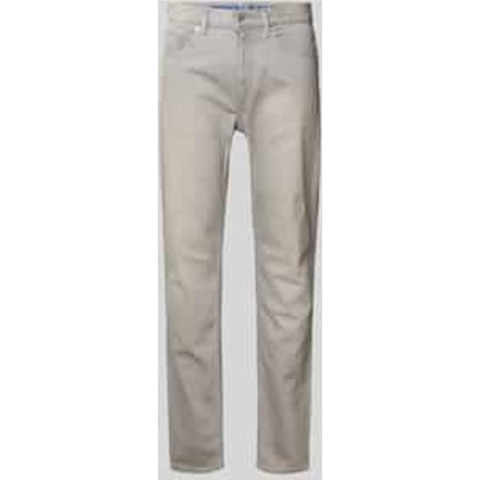 slim fit jeans van katoenmix model 'ASH'