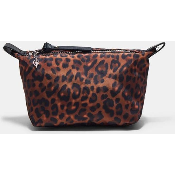 Stradivarius Toilettas met luipaardprint  Bruin OS