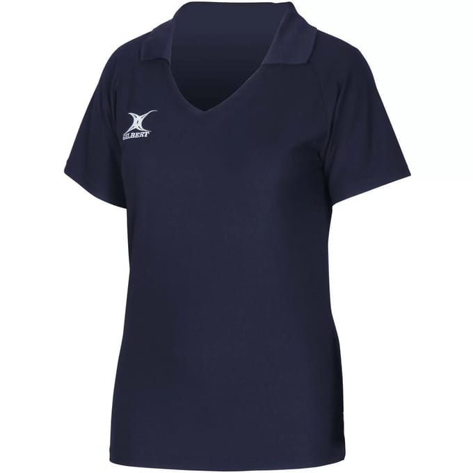 Gilbert Netball Blaze Shirt Wmn - W 6 - Navy