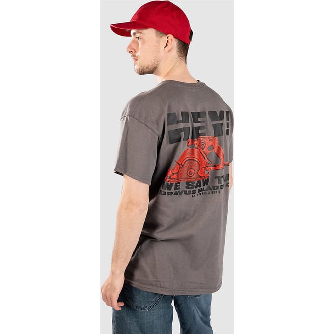 Dravus We Saw That T-Shirt grijs